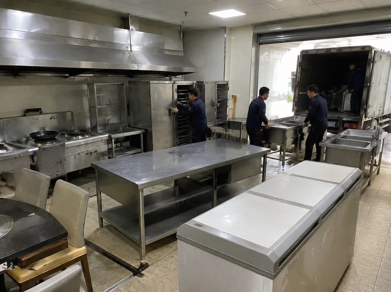 五通桥区酒店宾馆厨房设备整体回收